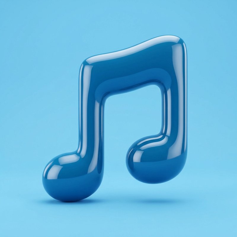 simple music note illustration