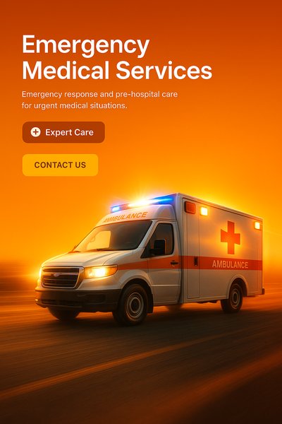 Emergency Medical Services Banner for Urgent Care