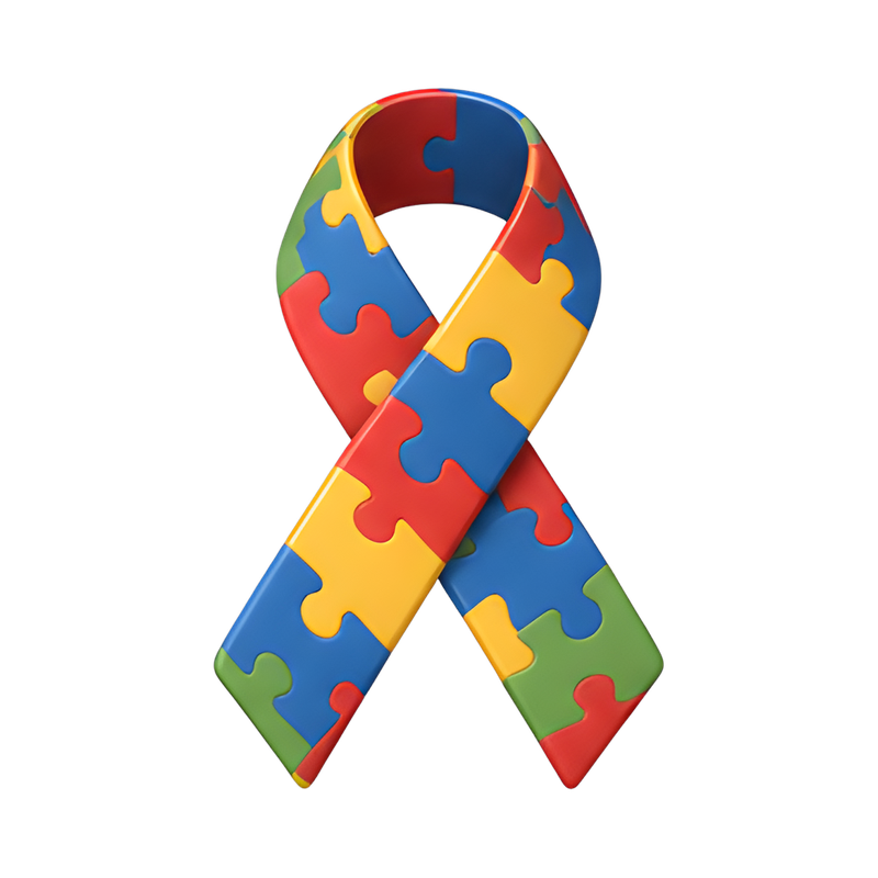 colorful puzzle piece pattern