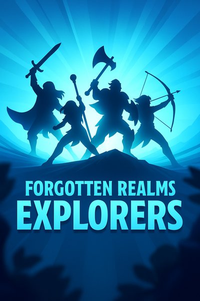 Dynamic Silhouette Party from Forgotten Realms Explorers