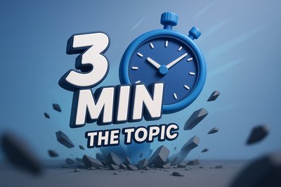 Dynamic 3-Minute Timer Graphic for Engaging Content