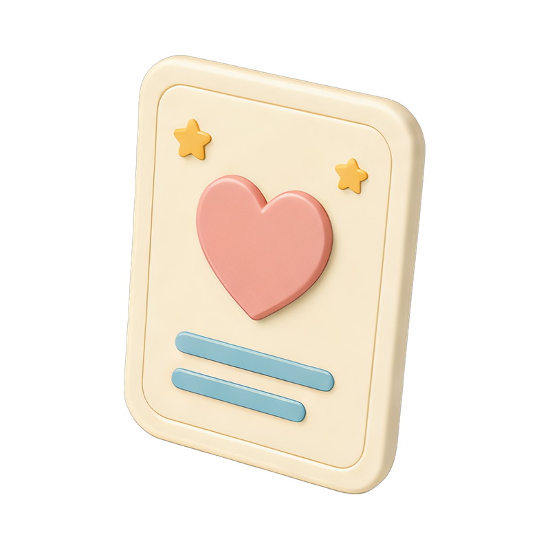 Milestone achievement card
