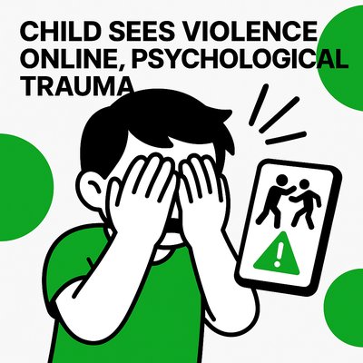 Illustrative Graphic on Child Exposure to Online Violence