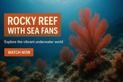 Vibrant Underwater Scene Featuring Coral and Sea Fans
