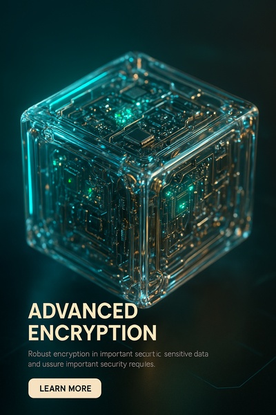 Hyperrealistic Hypercube of Advanced Encryption in Cyberspace