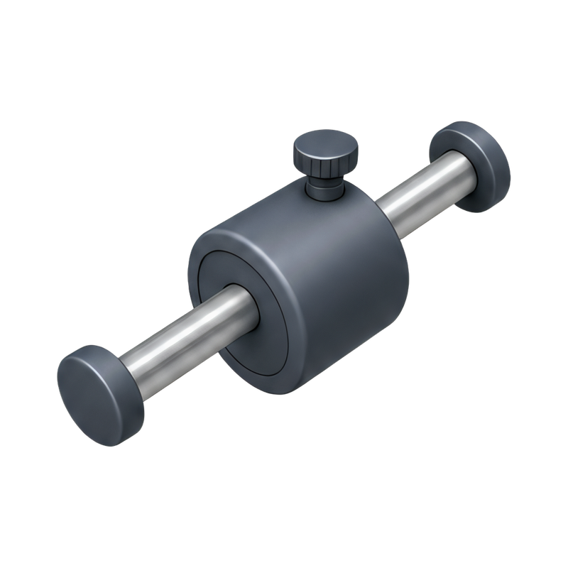 Adjustable counterweight bar set