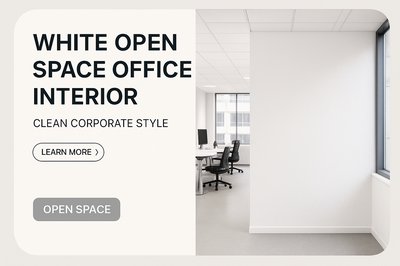 Modern Office Interior Design with Clean Aesthetic