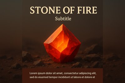 Stone of Fire: A Striking Visual Representation