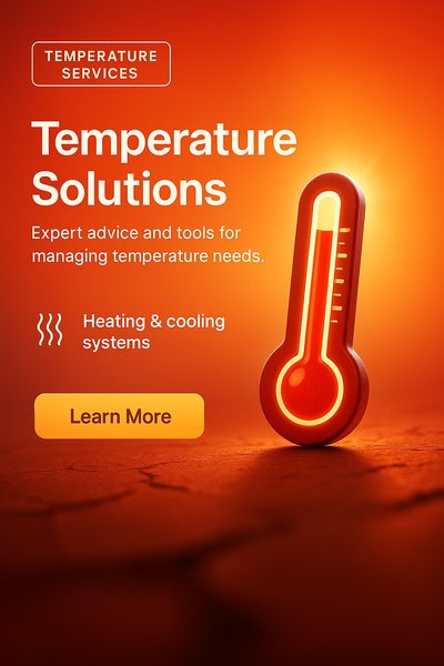 Engaging Promotional Graphic for Temperature Solutions Services