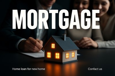 Bold Mortgage Agreement Signing with Happy Clients