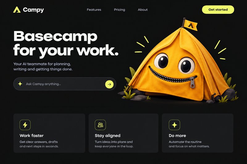 Universal AI Agent Landing Page