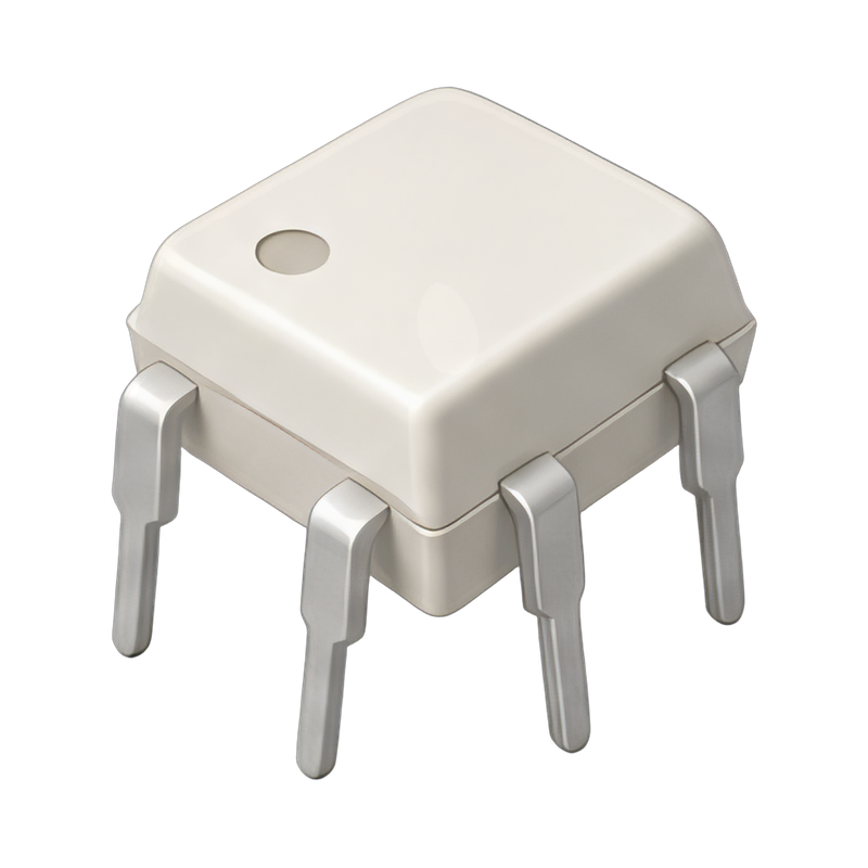 optocoupler chip on circuit board