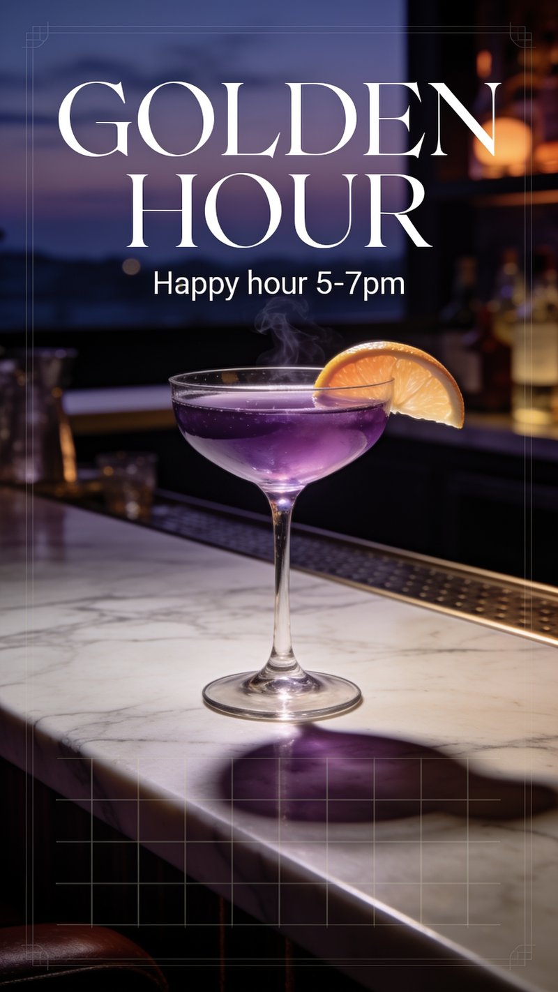 elegant cocktail hour setup