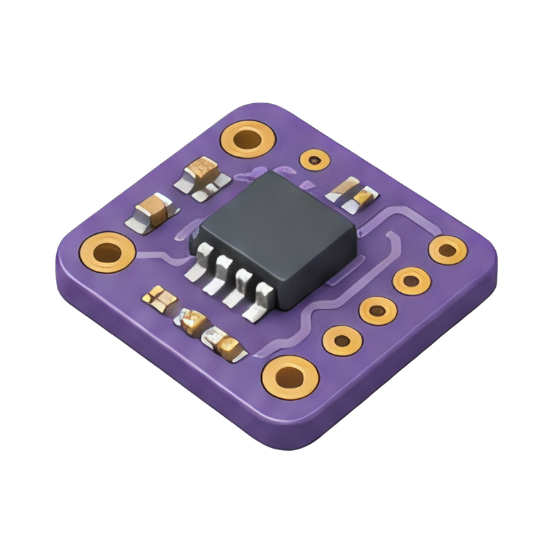 Gyroscope IMU module close-up