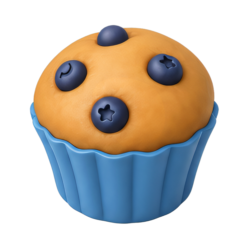 fresh blueberry muffin