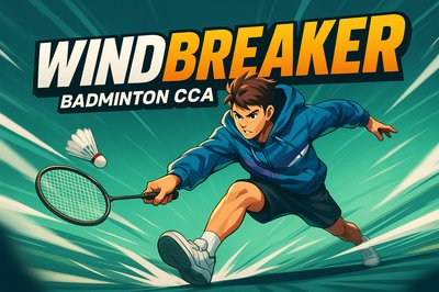 Dynamic Badminton Windbreaker Design for CCA