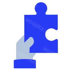 hand holding puzzle puzzle piece