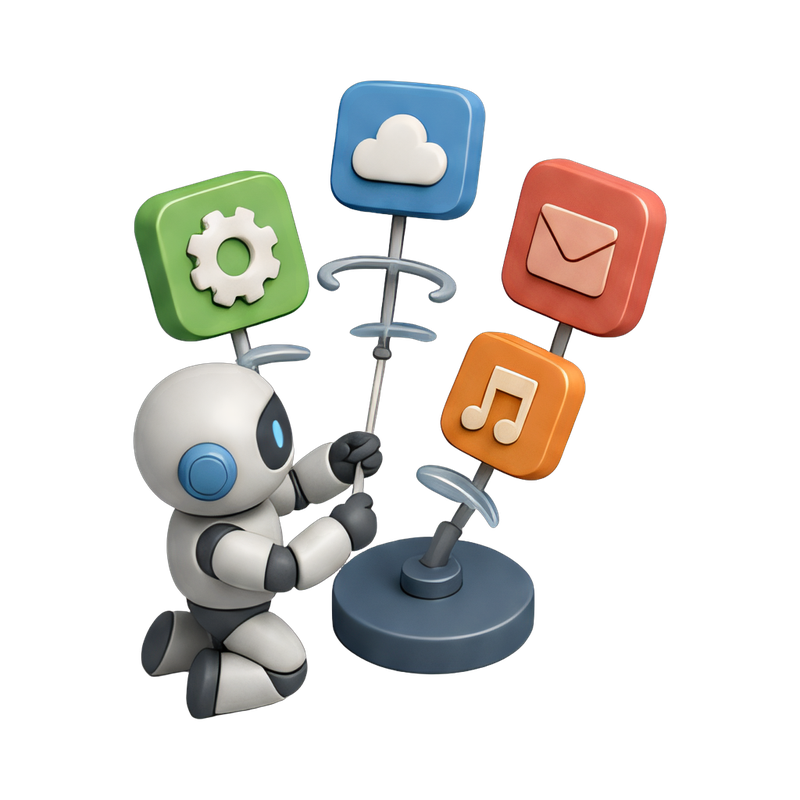 robot balancing app icons