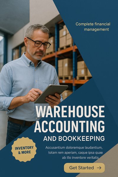 Warehouse Accounting and Bookkeeping Visual Guide