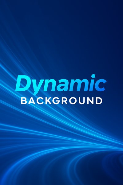 Dynamic Blue Waves with Shining Lines for Modern Backgrounds