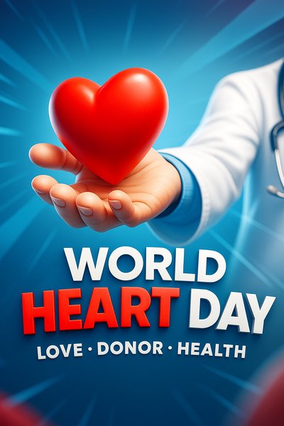 Dynamic Representation of Love and Health on World Heart Day