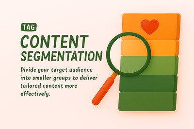 Illustrative Graphic for Content Segmentation Strategy