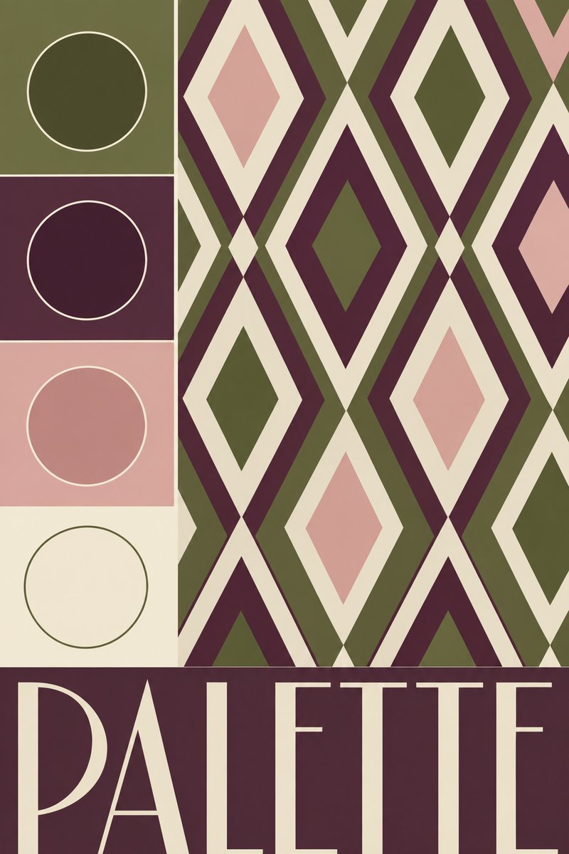 Elegant color palette design