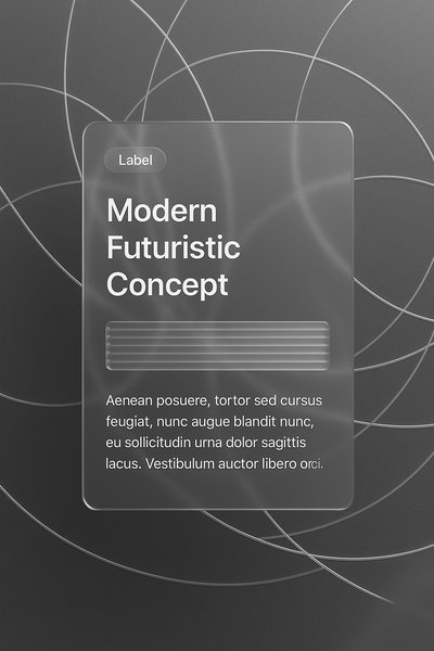 Modern Futuristic Grey Abstract Background with Circle Lines