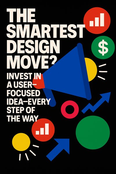 Bold Graphic Design Promotion with User-Focused Messaging