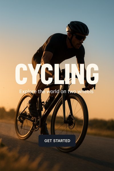 Dynamic Cycling Image for Adventure Promotion