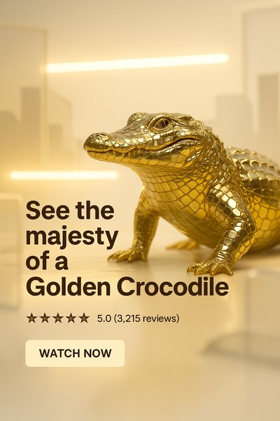 Promotional image for Golden Crocodile experience