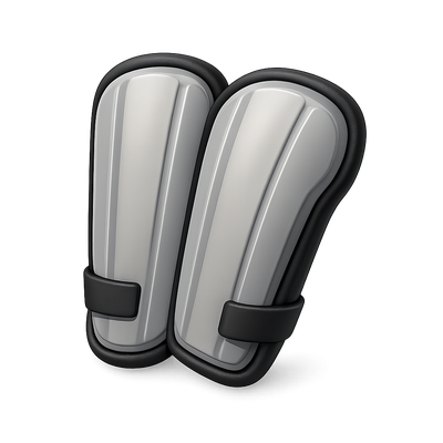 Stylish 3D Sports Shin Guards Icon