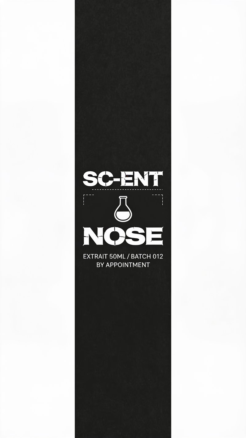 Elegant perfume bottle design
