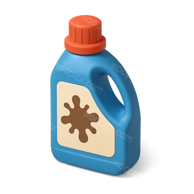 3D Stain Remover Icon with Volumetric Design