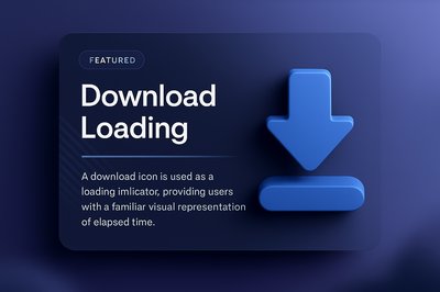 Download Icon Loading Indicator Design