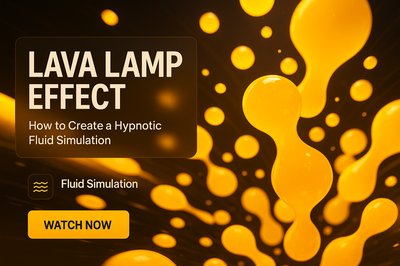 Vibrant Graphic for Lava Lamp Effect Tutorial