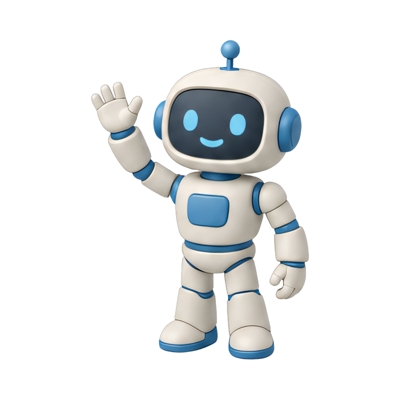 humanoid robot greeting