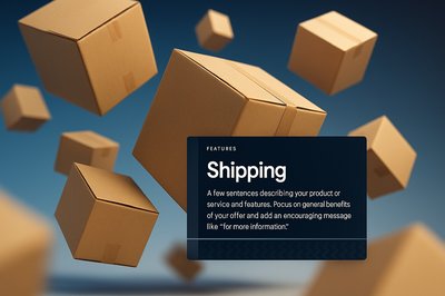 Dynamic 3D Cardboard Boxes for Shipping Mockup