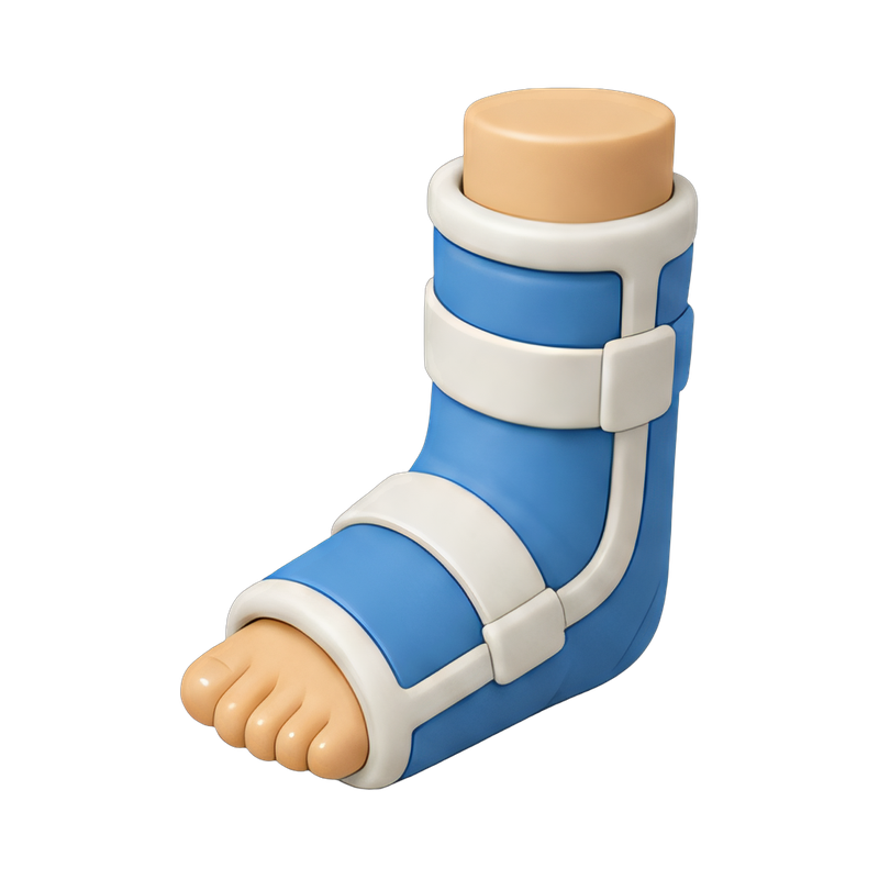 adjustable leg splint