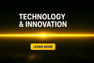 Modern Technology and Innovation Promotional Banner