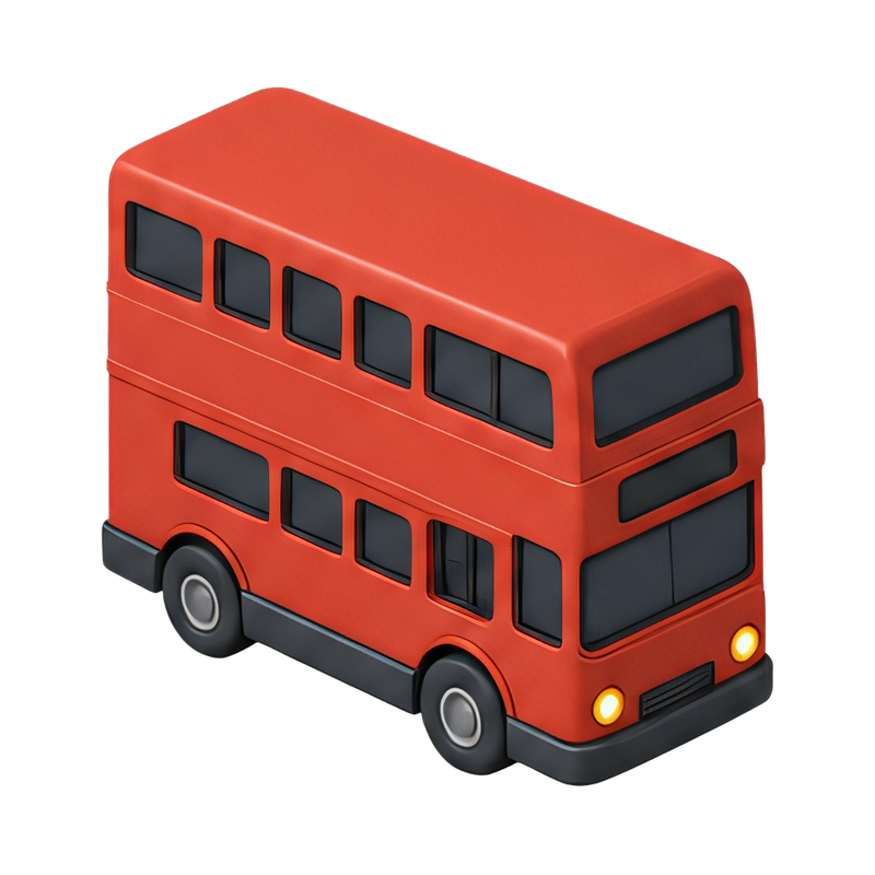 classic double-decker bus