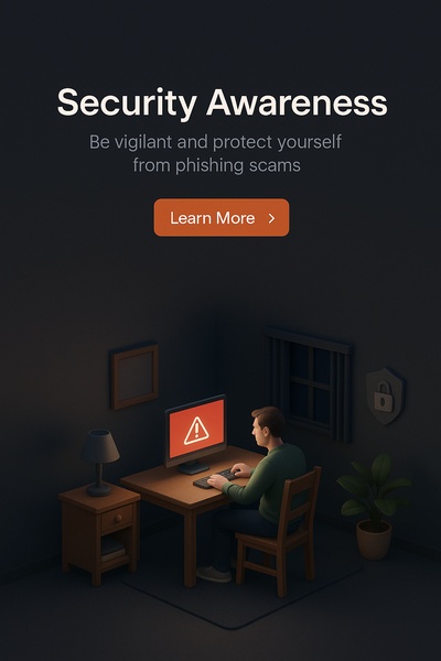 Remote Perspective of a Security Awareness 3D Scene