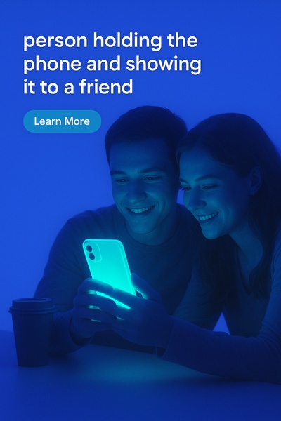Aquamarine Phone Glow: Illuminating Connection
