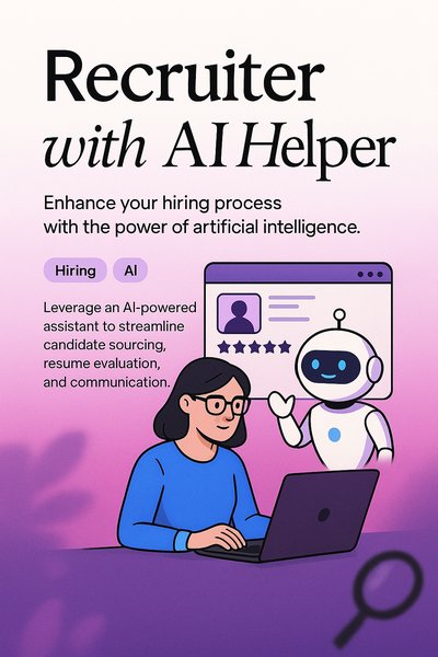 Recruiter with AI Helper Enhancing Hiring Processes