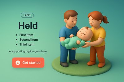 Charming 3D Characters in a Simple Scene