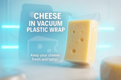 Product Showcase for Vacuum-Sealed Cheese Packaging