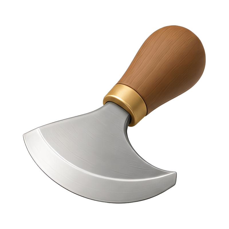 Half moon head knife