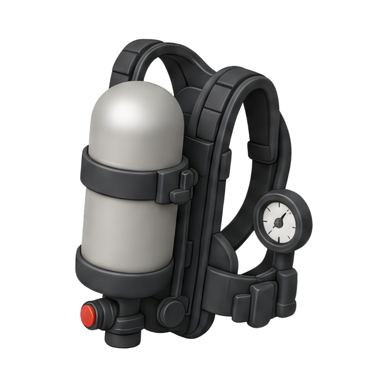firefighter air tank harness