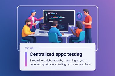 Team of Developers Collaborating in Modern Workspace