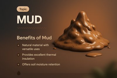 Mud Landing Page Design Featuring 3D Illustration and Key Benefits